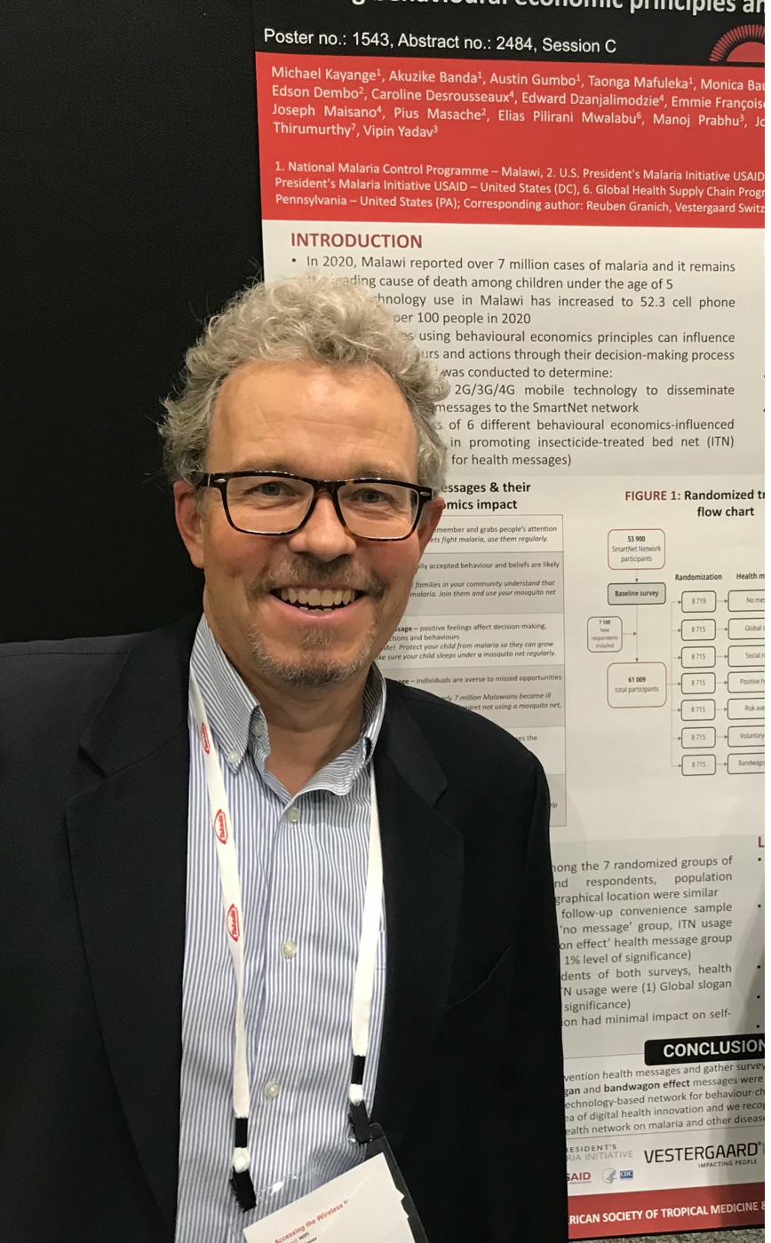 Reuben Granich, MD MPH presenting at ASTMH