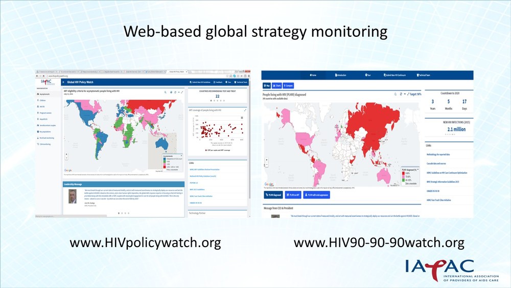 HIVPolicyWatch and HIV90-90-90Watch platforms